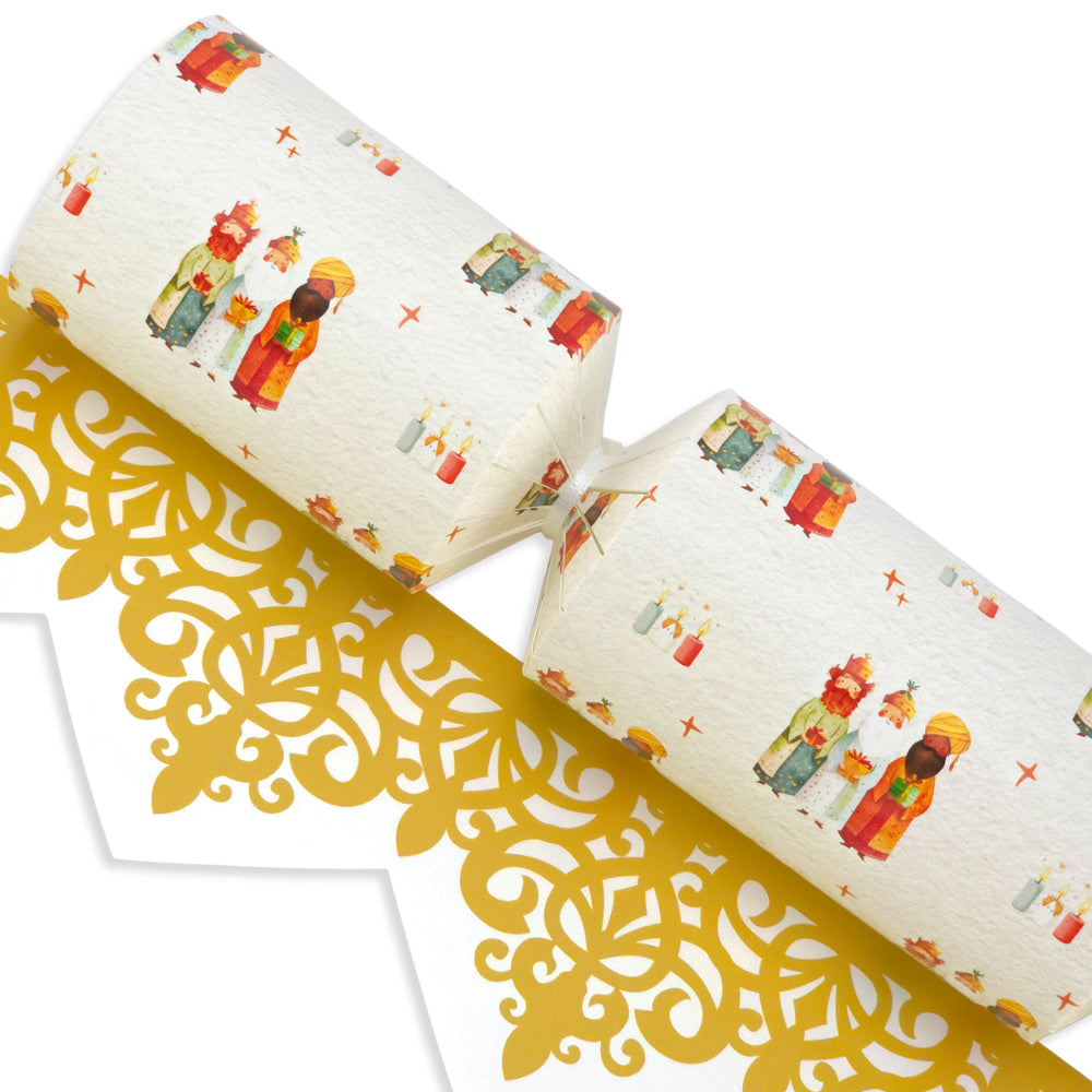 Three Kings Nativity | Christmas Cracker Making Craft Kit | Make & Fill Your Own