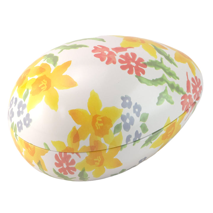 Daffodils | Large Two Part Metal Easter Egg | Emma Bridgewater | Fillable Gift