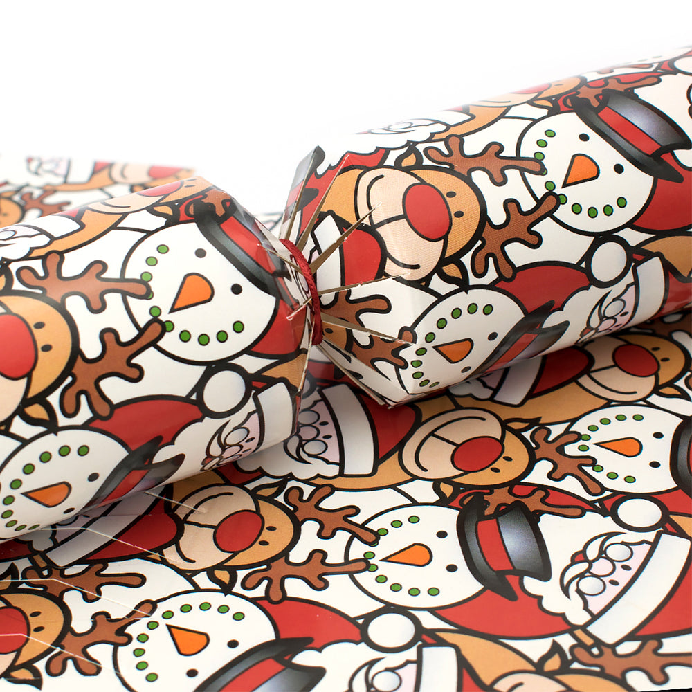 Christmas Character | SNAPLESS Christmas Cracker Making Craft Kit | Makes 6