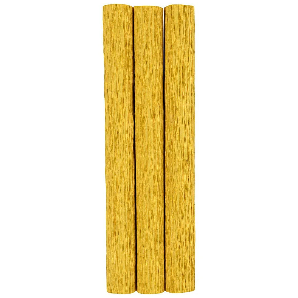 3 Single Colour Crepe Paper Rolls | Flower Making Crafts |  25cm x 60cm