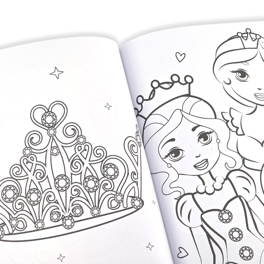 Ultimate Princess Colouring Book for Kids | Over 60 Pages to Colour