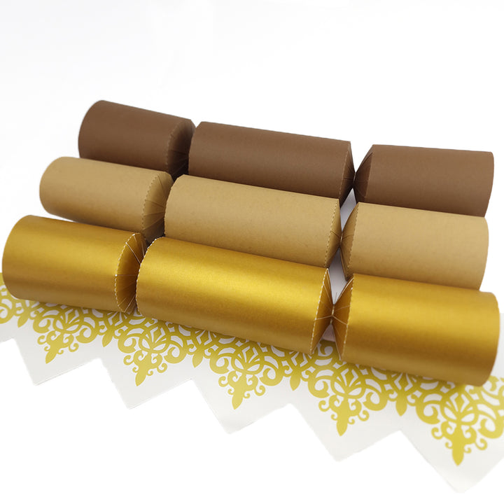 Shades of Brown | Bulk Craft Kits to Make 150 Crackers | Recyclable