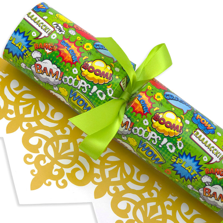 Neon Superhero | Cracker Making Craft Kit | Make & Fill Your Own