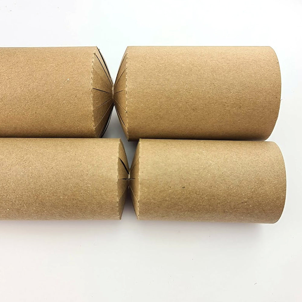 Natural Recycled Kraft | Make Your Own Crackers with Accessories | Craft Kit