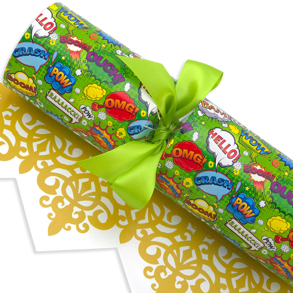 Neon Superhero | Cracker Making Craft Kit | Make & Fill Your Own