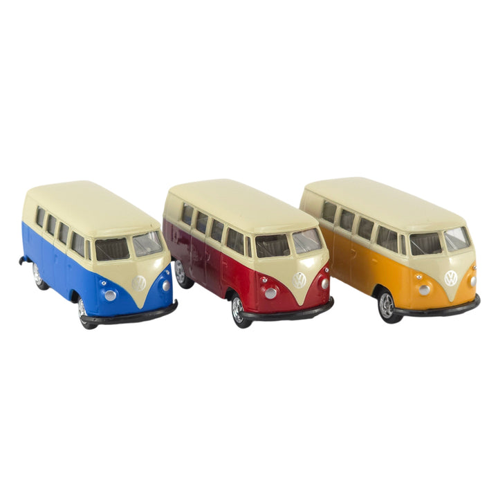 VW T1 Bus 1963 | Metal Toy | 7.5 cm Long | Single | Little Gift | Cracker Filler