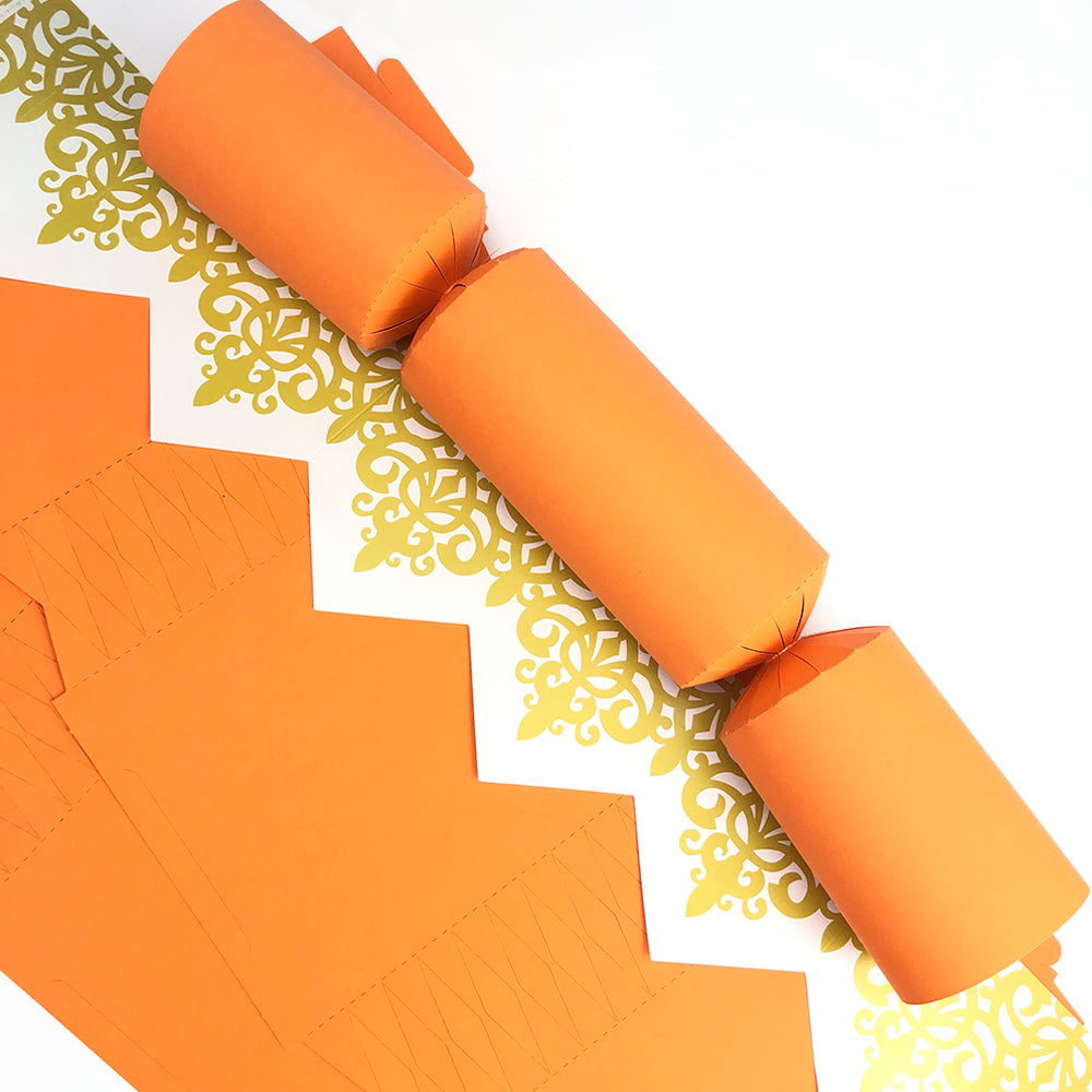 Orange | Cracker Making DIY Craft Kits | Make Your Own | Eco Recyclable
