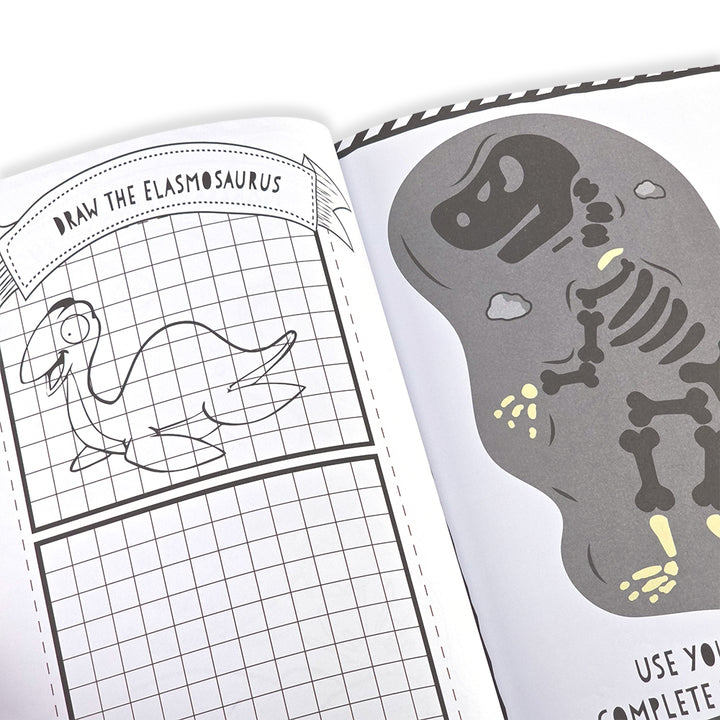 Ultimate Dinosaur Colouring, Activities & Puzzle Book with Stickers for Kids