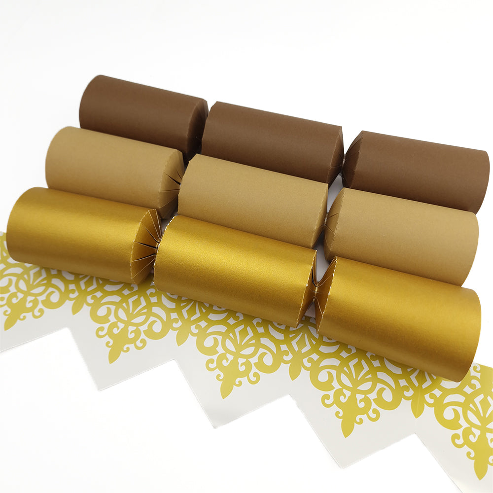 Shades of Brown | Bulk Craft Kits to Make 150 Crackers | Recyclable