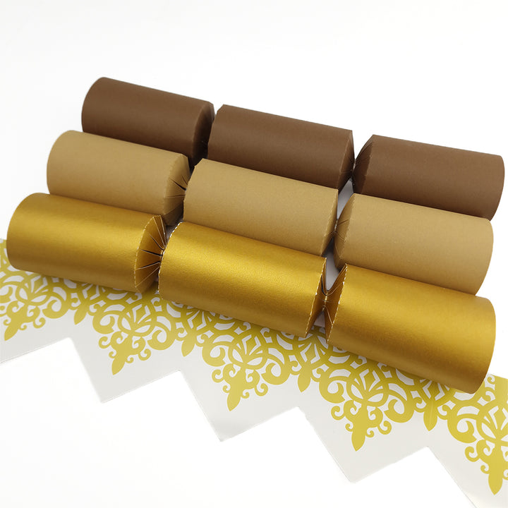 Shades of Brown | Bulk Craft Kits to Make 150 Crackers | Recyclable