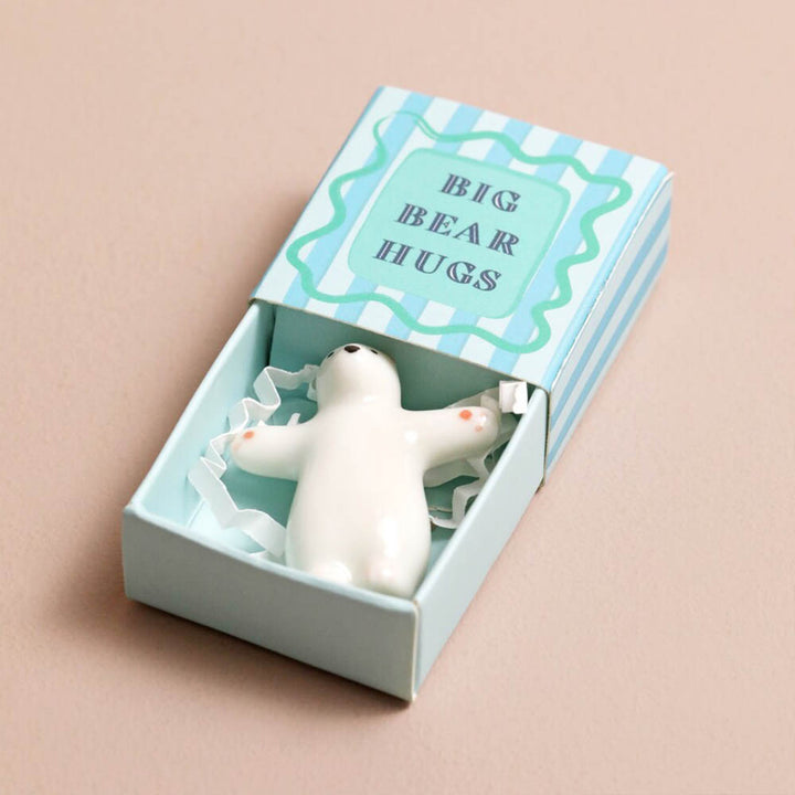 Big Bear Hugs | Mini Matchbox Token | Little Gift | Cracker Filler