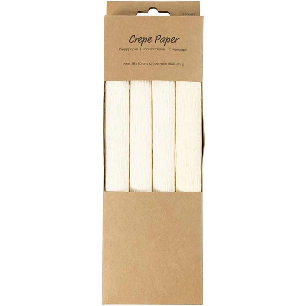 4 Rolls 25cm x 60cm Crepe | Paper Flower Making