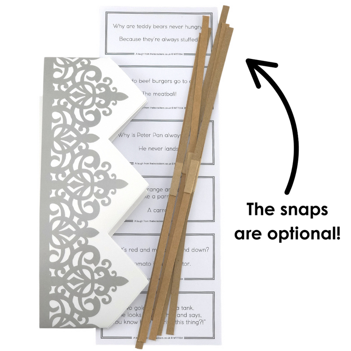 Watercolour Eucalyptus | SNAPLESS Christmas Cracker Making Craft Kit | Makes 6