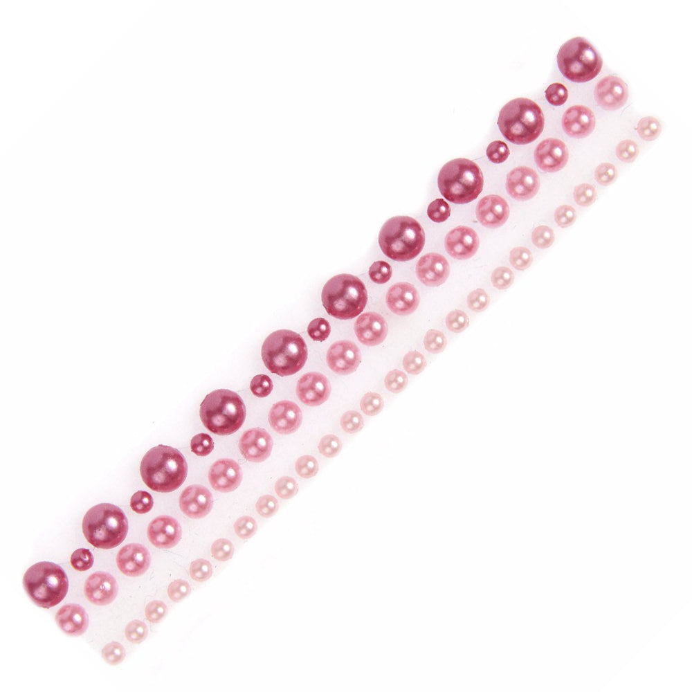 50cm Tape of Pearly Beads | Strip of Stickers for Papercrafts