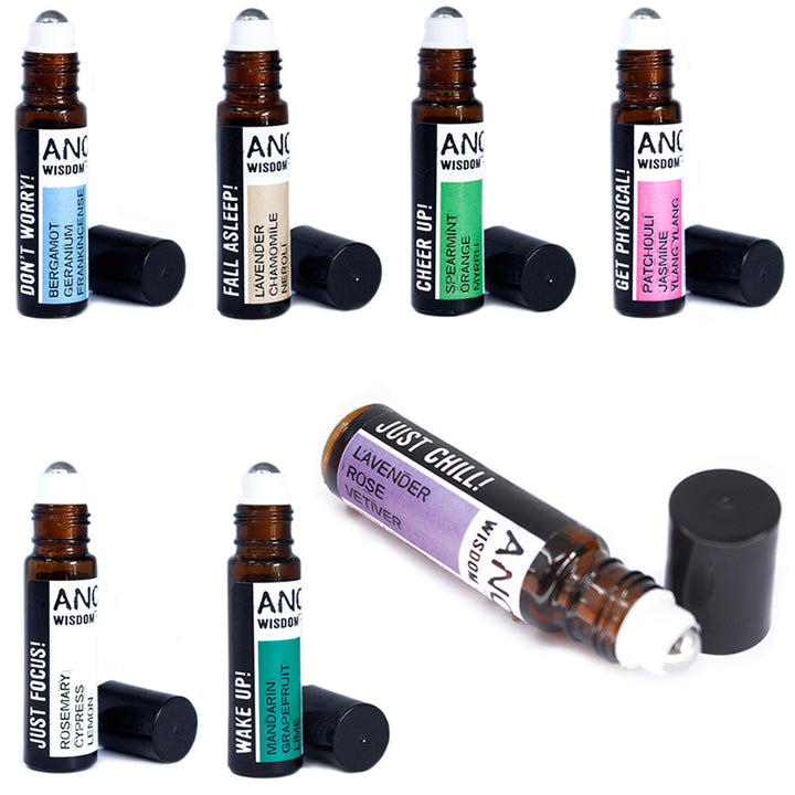 Wellbeing & Zen | 10ml Roll On Essential Oil Blend | Cracker Filler Gift