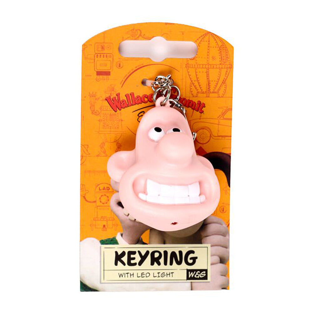 Wallace & Gromit LED Keyring | Mini Gift | Cracker Filler