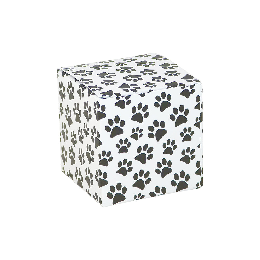 Pet Pawprints | Little Gift Box | 5cm Cube | Single or 6 Boxes