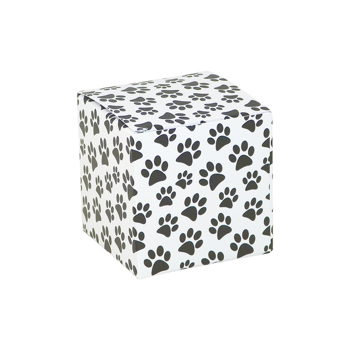 Pet Pawprints | Little Gift Box | 5cm Cube | Single or 6 Boxes