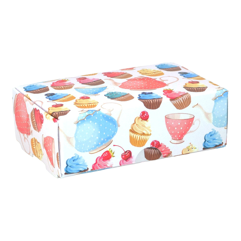 Afternoon Tea | Little Gift Box | Soap Bar Sized | Single or 6 Boxes | 57x88x30mm