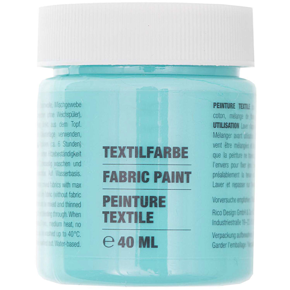 40ml Fabric Paint | Ideal for Light Fabrics | Choose A Colour