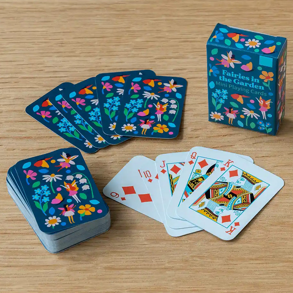 Fairies in the Garden | Kids Mini Playing Cards | Little Gift | Cracker Filler