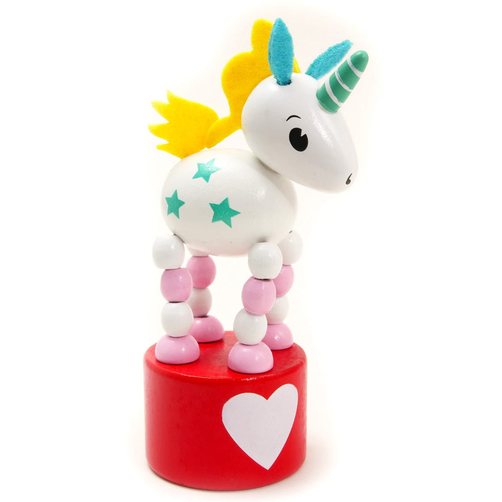 Rainbow Unicorn Push Up Toy - Cracker Filler Gift