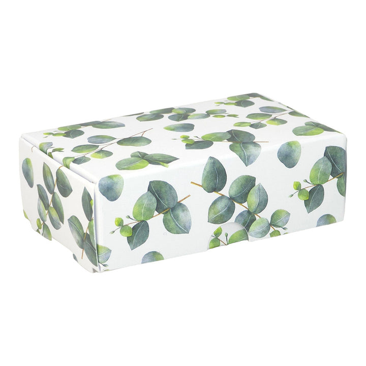 Watercolour Eucalyptus | Little Gift Box | Soap Bar Sized | Single or 6 Boxes | 57x88x30mm