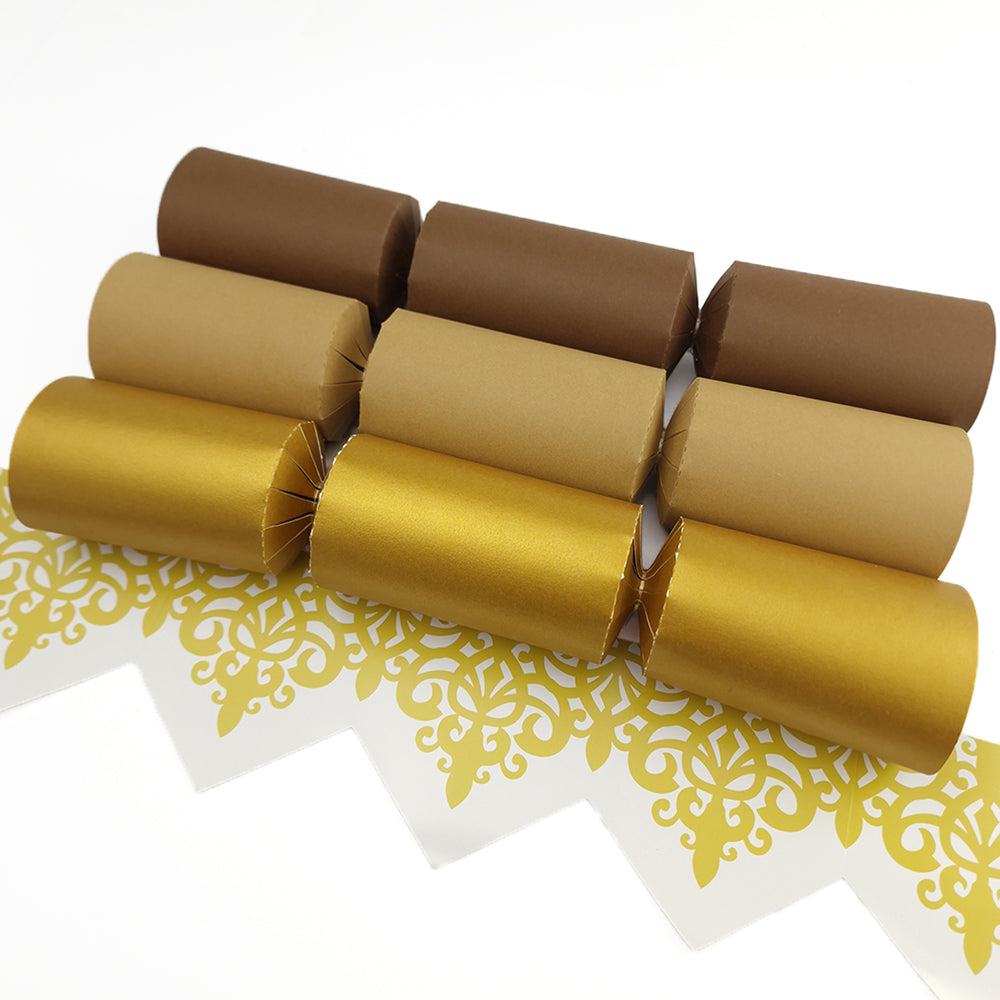 Shades of Brown | Bulk Craft Kits to Make 150 Crackers | Recyclable