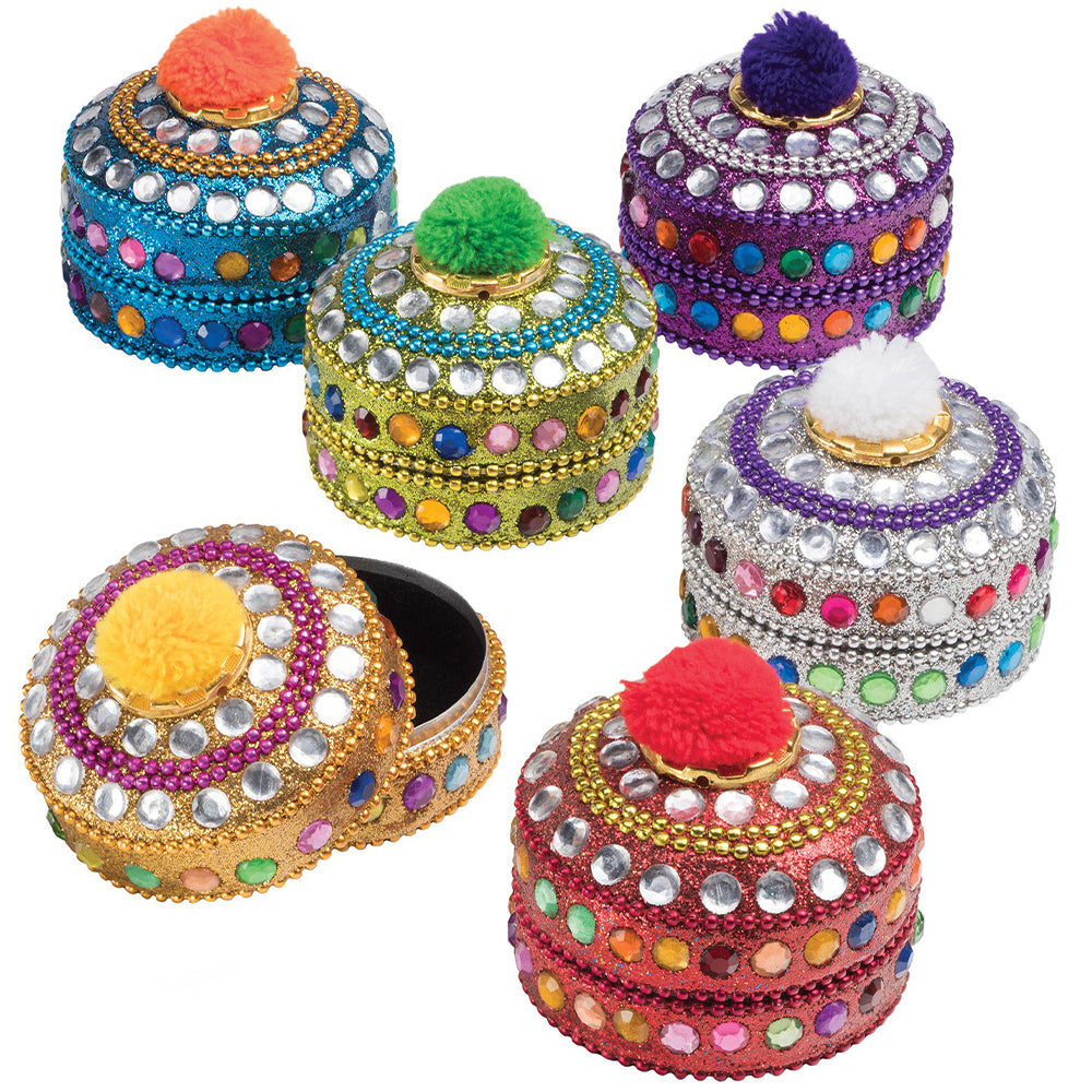 Sparkle Sparkle Mini Trinket Box | Single | 6cm Wide | Mini Gift | Cracker Filler