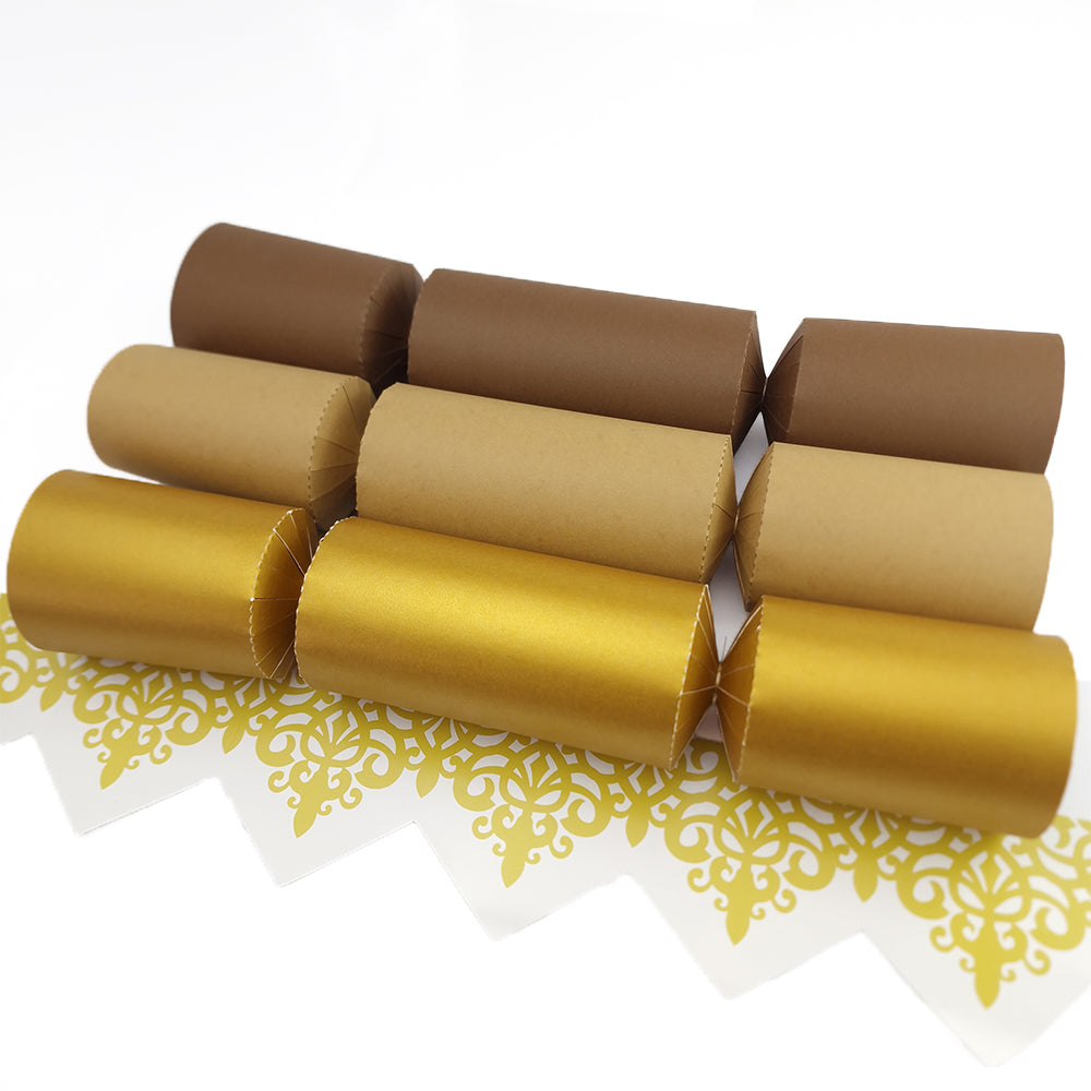 Shades of Brown | Bulk Craft Kits to Make 150 Crackers | Recyclable