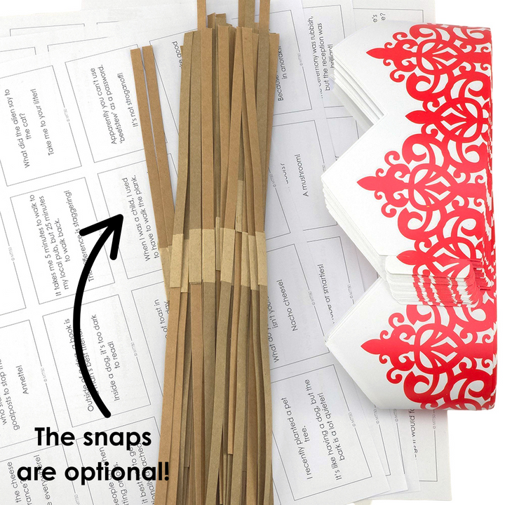 Nordic Gonk | SNAPLESS Christmas Cracker Making Craft Kit | Makes 6