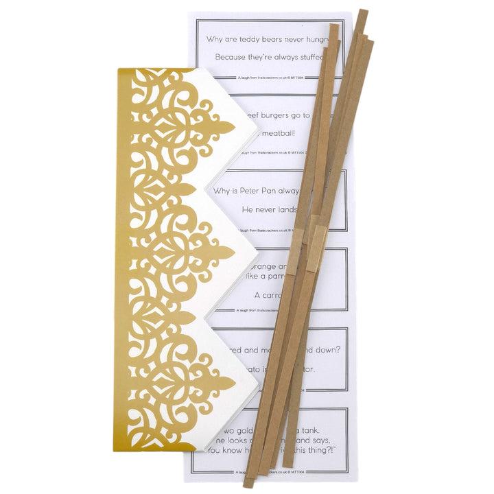 Pink Goes Good With Green | Craft Kit to Make 8 Wicked Crackers | Recyclable Cracker Making