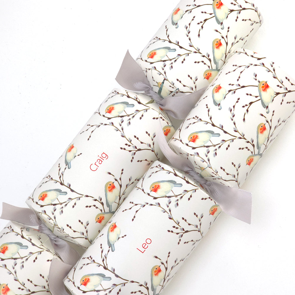 Personalised Cracker Making Craft Kit | Willow & Robin | Makes 4 or 6 Crackers