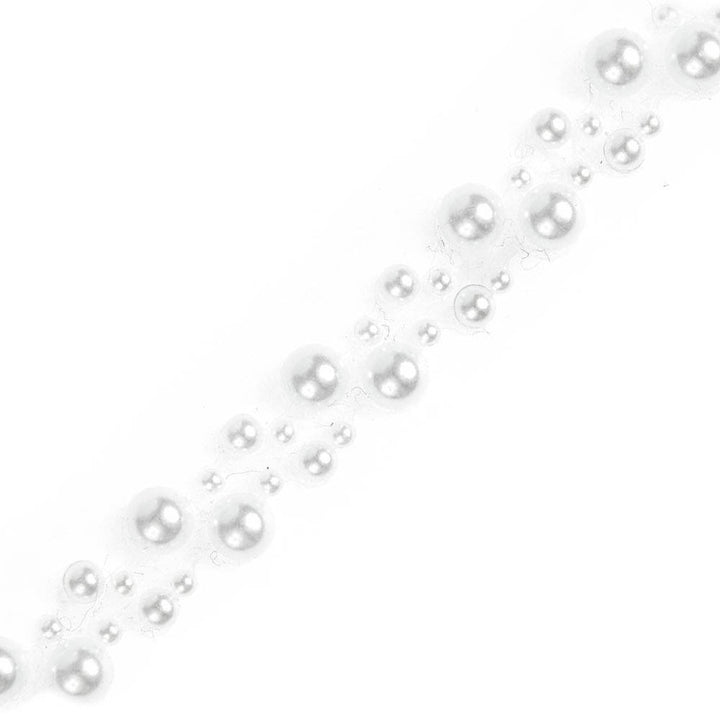 50cm Tape of Pearly Beads | Strip of Stickers for Papercrafts