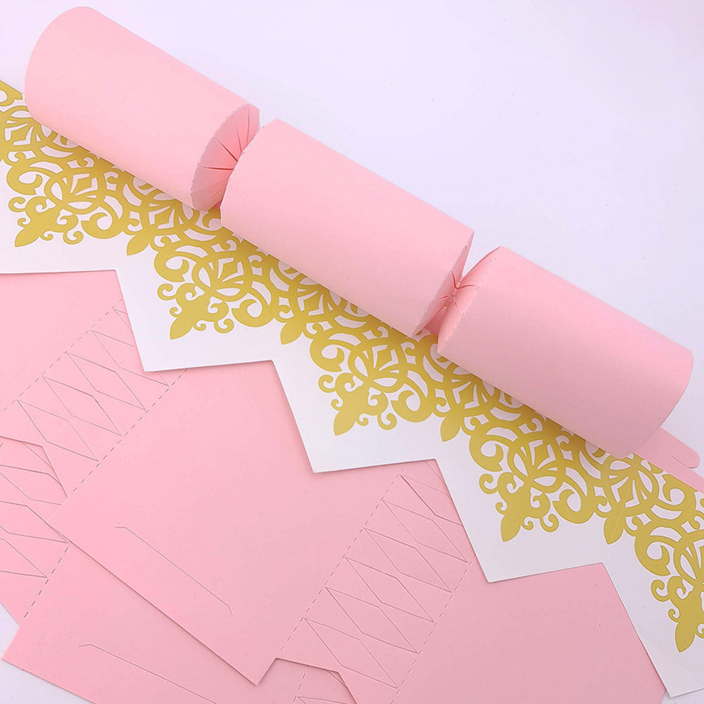 Pastel Pink | Cracker Making DIY Craft Kits | Make Your Own | Eco Recyclable