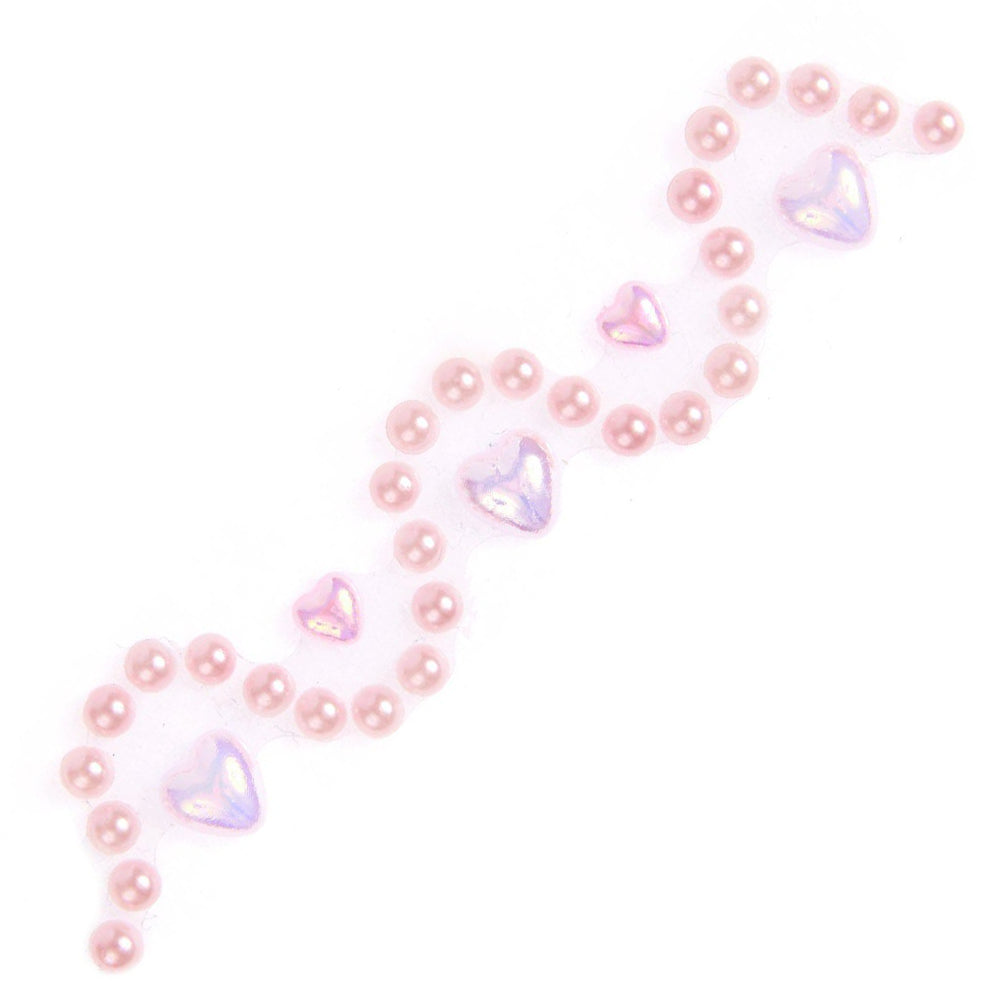 50cm Tape of Pearly Beads | Strip of Stickers for Papercrafts