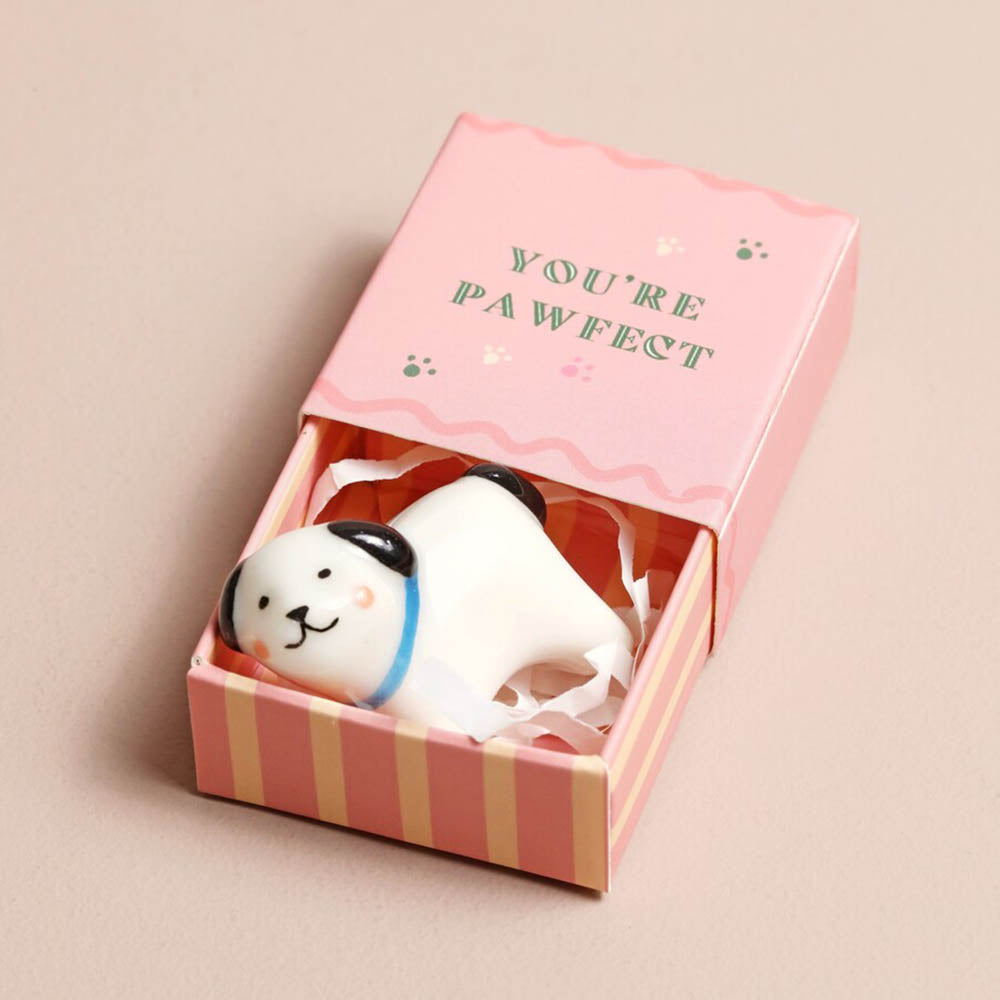 You're Pawfect | Mini Matchbox Dog Token | Little Gift | Cracker Filler