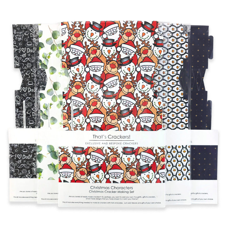 Spots & Stripes | Cracker Making Craft Kit | Makes 6 Standard Crackers