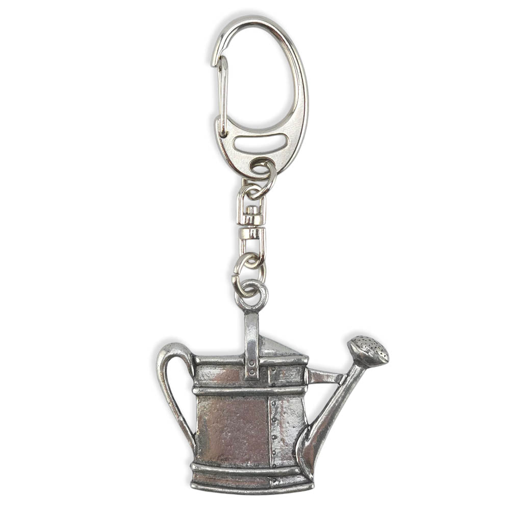 Watering Can | Chunky English Pewter 3D Keyring | Little Gift | Cracker Filler