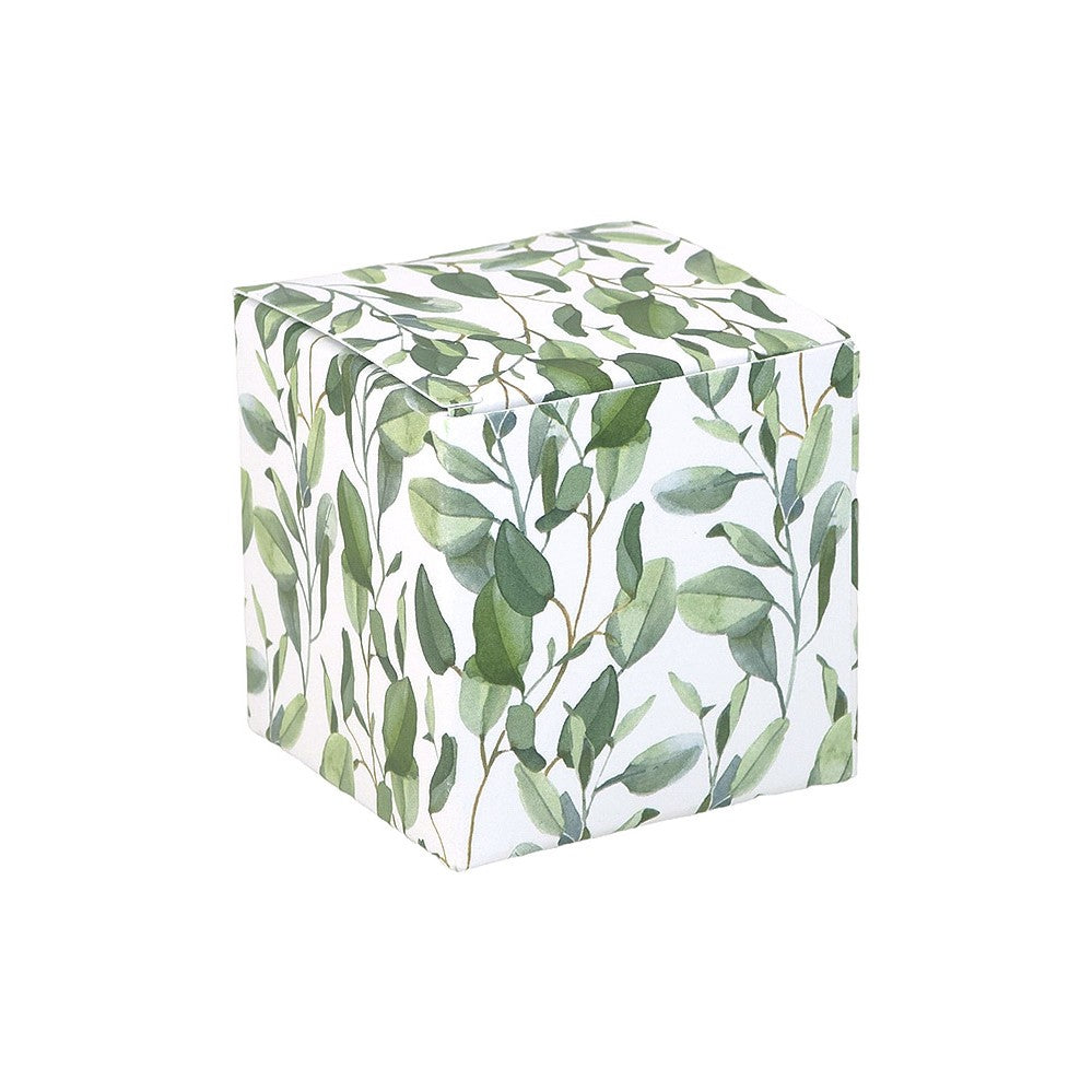 Trailing Eucalyptus | Little Gift Box | 5cm Cube | Single or 6 Boxes