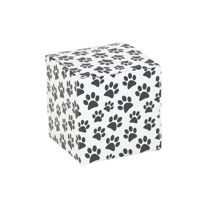 Pet Pawprints | Little Gift Box | 5cm Cube | Single or 6 Boxes