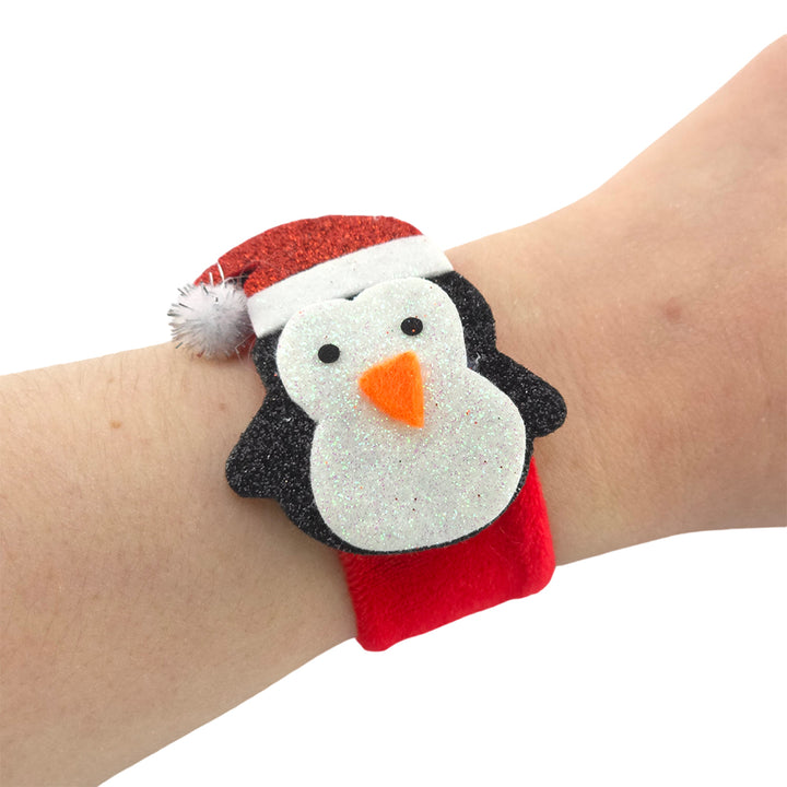 Kids Christmas Character Snap Bracelet | Single | Mini Gift | Cracker Filler