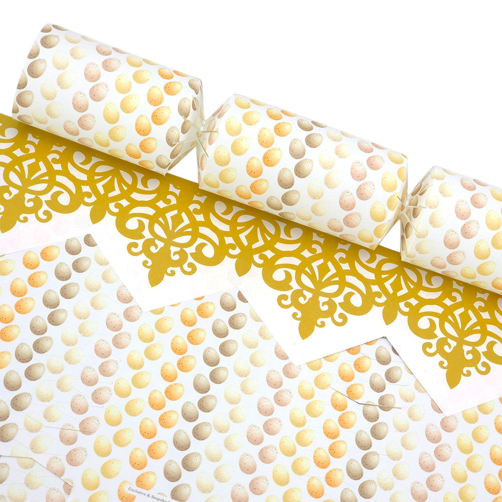 Natural Speckled Eggs | Easter Cracker Making Craft Kit | Make & Fill Your Own