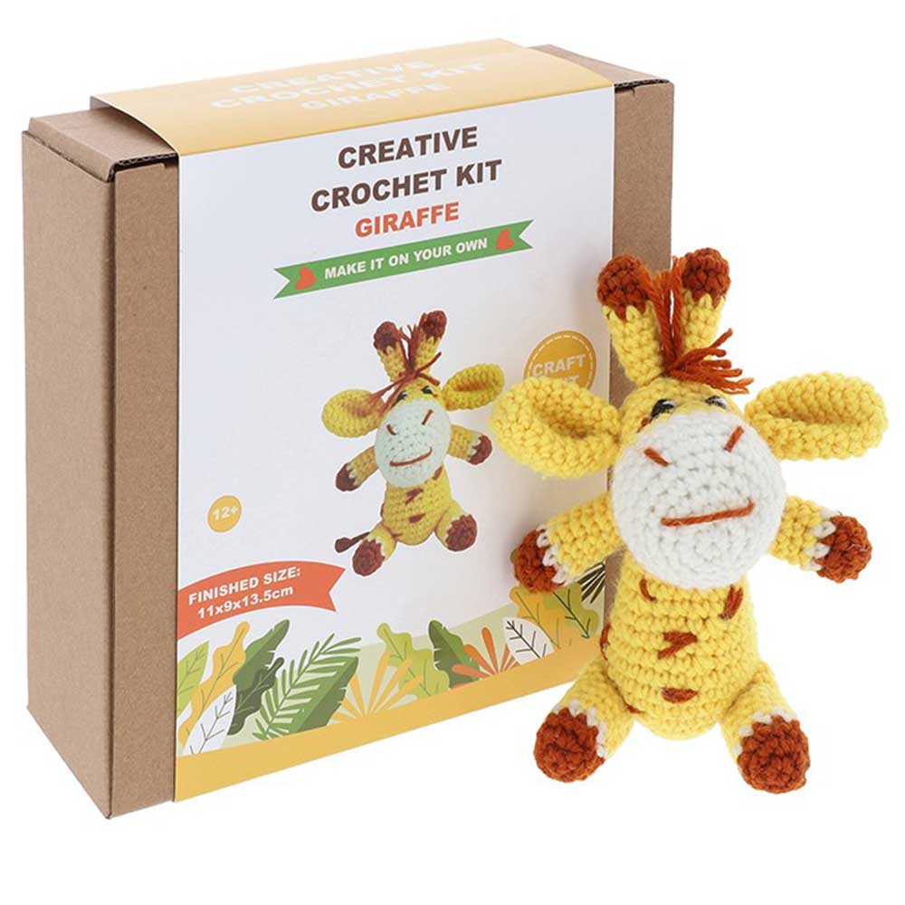 Giraffe | Complete Crochet Craft Kit for Adults