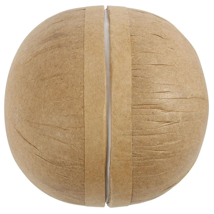 8cm Paper Mache Two - Piece Snowball Set | 4 Pieces | For Decorating