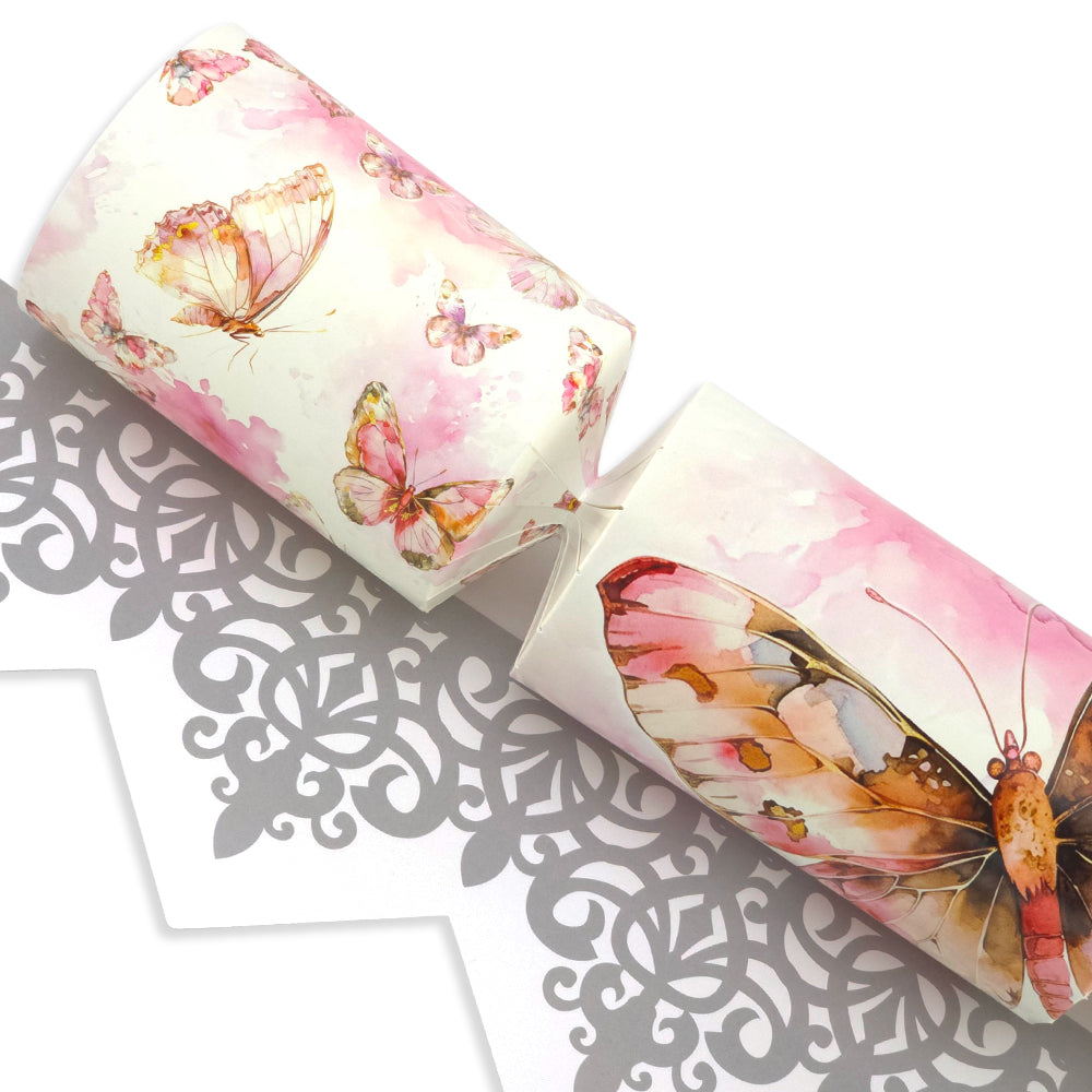 Pretty Pink Butterflies | Cracker Making Craft Kit | Make & Fill Your Own
