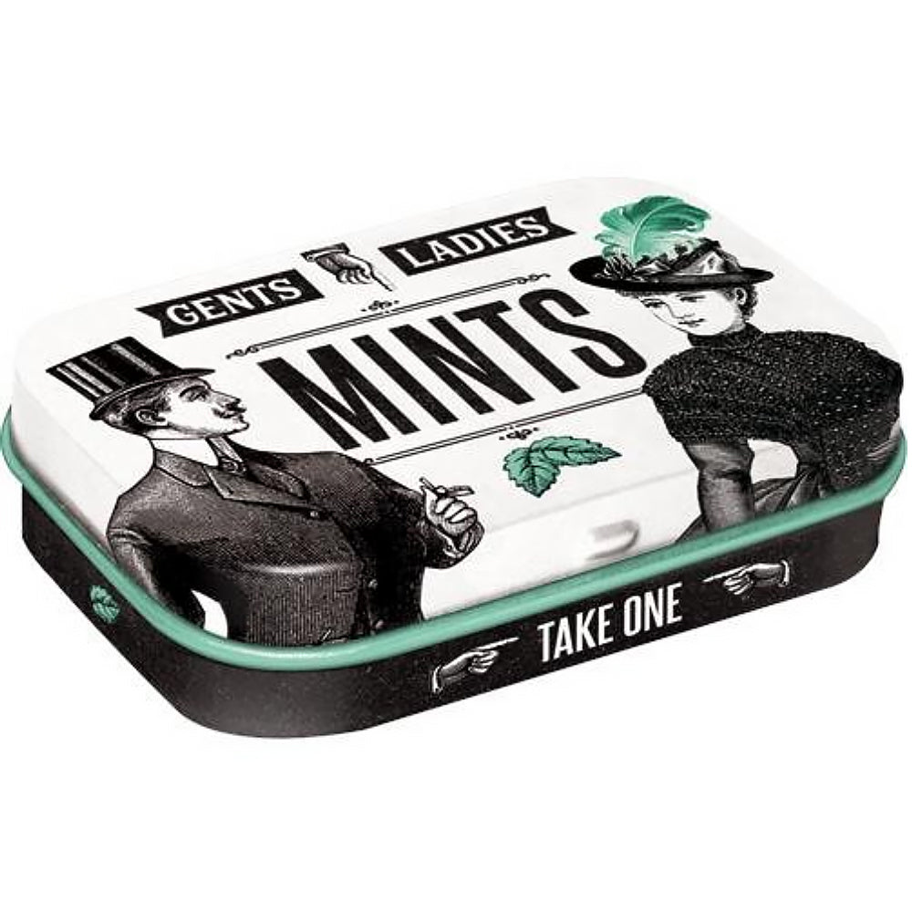 Gents & Ladies | 15g Sugar Free Mint Tin | Cracker Filler | Mini Gift