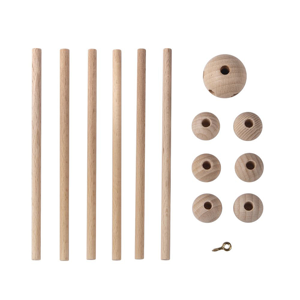 33cm Wooden Mobile Frame for Crafts | Mobile & Windchime Crafts