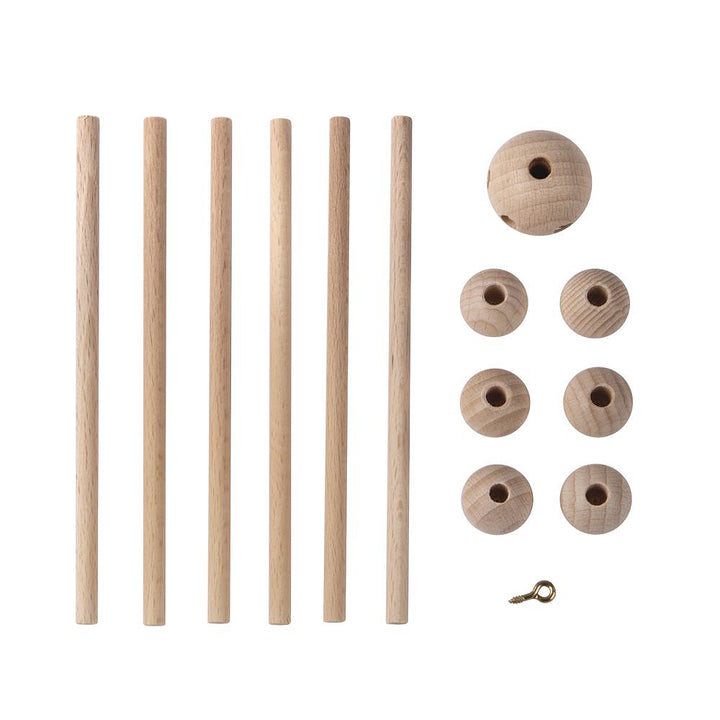 33cm Wooden Mobile Frame for Crafts | Mobile & Windchime Crafts