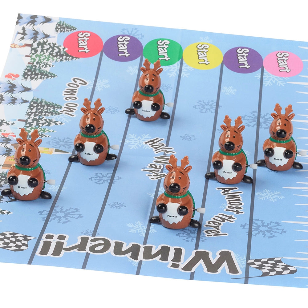 Racing Reindeer | Chunky Christmas Crackers | 6 Pack | Ready Made